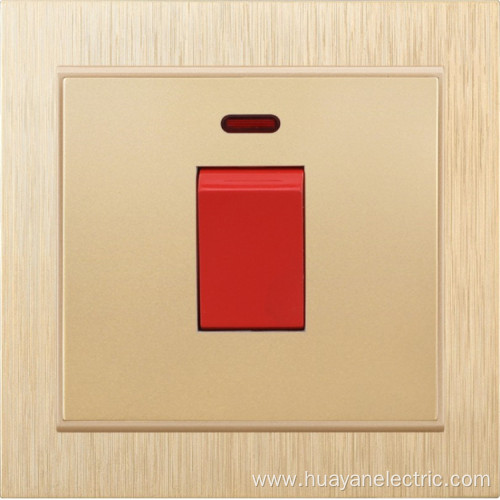 Good quality push button electric wall switch